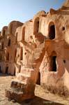 Tipico Berber Ksar Ouled Soltane, Tunisia.