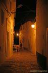 Illuminazione notturna, Mahdia, Tunisia.