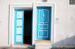 Doppio ingresso della casa nel primo Aphrodisium, Mahdia, Tunisia.