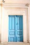 Door to iscrizioni Mahdia, Tunisia.