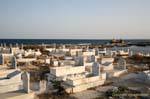 Iscrizioni sulle tombe vicino al vecchio porto Fatimidi, Mahdia Cap Africa, Tunisia.