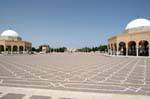 Vista generale della piazza e il mausoleo di Bourguiba, Monastir, Tunisia.