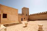 Kasbah: monumento museo, contro le pareti, Sfax, Tunisia.