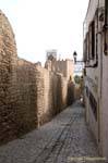 Vicolo lungo le pareti, Sousse Medina, Tunisia.