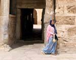 Sposa a Ribat dell'ingresso Sousse, Tunisia.