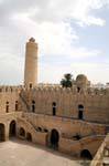 Torre lanterna ed interni scale, Ribat, Sousse, Tunisia.