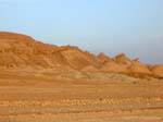 Deserto di pietra e creste, regione Tamerza Chebika, Tunisia.