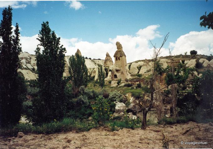 Troglodyte dimora per ritmo umano, Cappadocia - Turchia