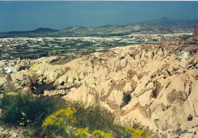 Panorama da parte della Cappadocia - Turchia
