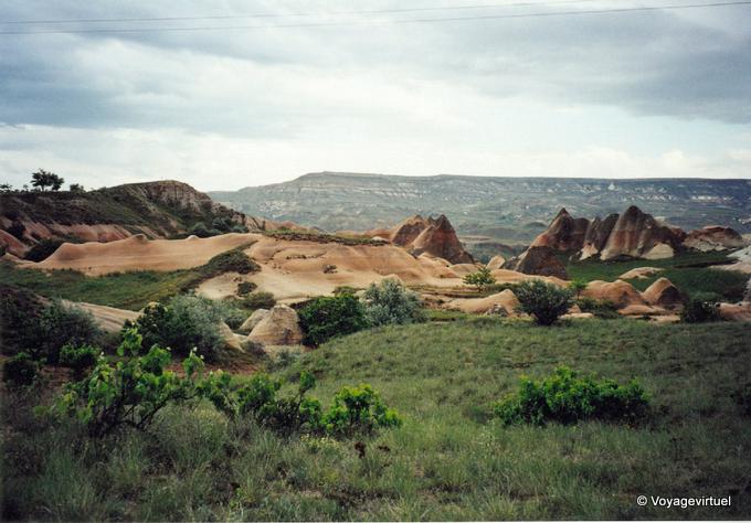 Paesaggio di Cappadocia (Kapadokya) - Turchia