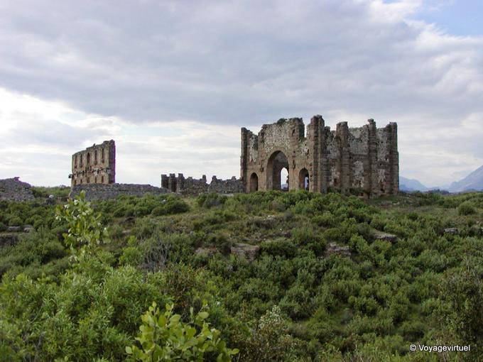 Rovine della Basilica di Aspendos - Turchia