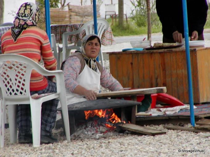 Un creperia all'aperto, Manavgat - Turchia