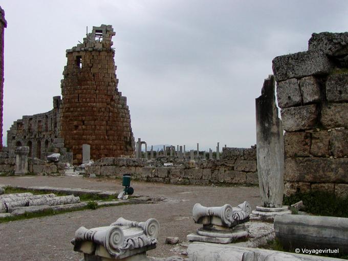 Porta ellenistica, Perge - Turchia