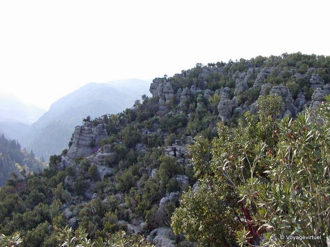 Karst ambiente, Selge - Turchia