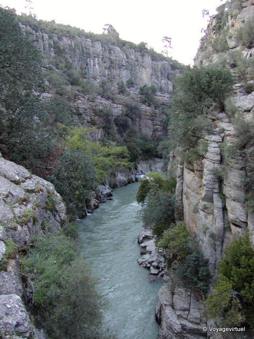 Gole nel Parco Nazionale del Köprülü - Turchia
