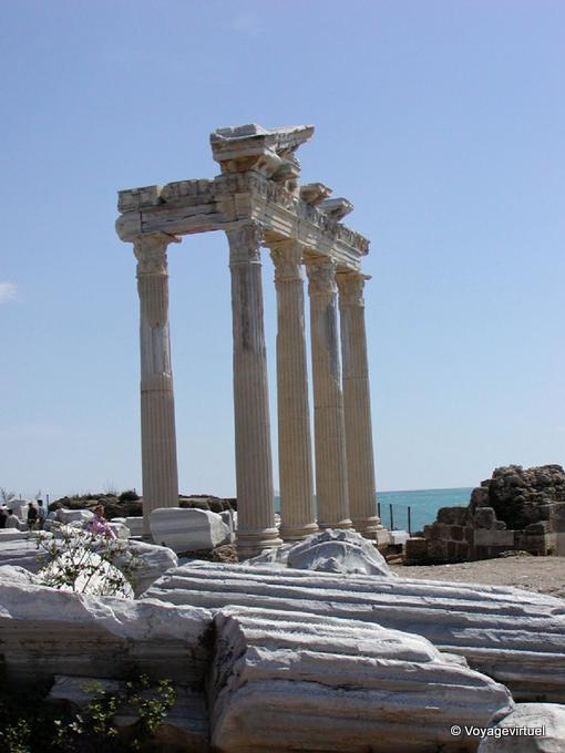 Tempio di Apollo, altra vista, Side - Turchia