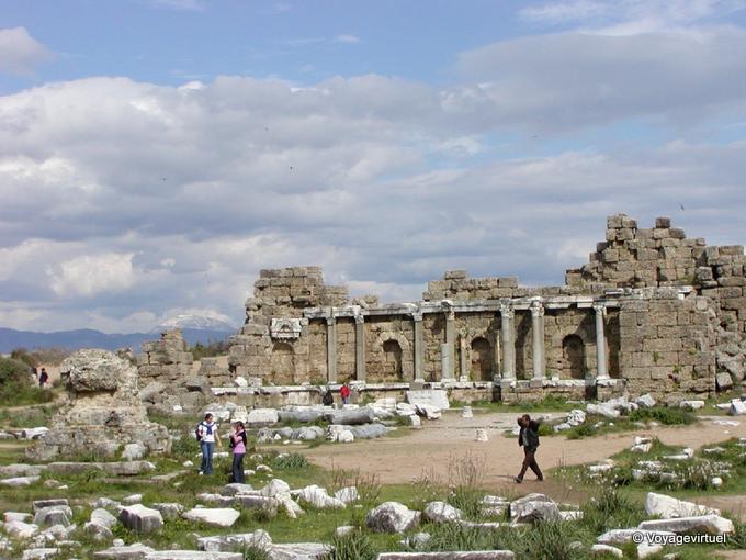 Basilica bizantina, Side - Turchia