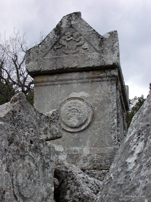 Sarcofago, Termessos, antiche città della Turchia - Turchia