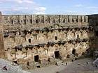 Il muro della scena teatrale, Aspendos, Turchia.