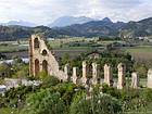 Aspendos, L'acquedotto ponte sifone, Turchia.