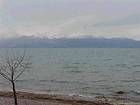 Lago Beysehir e poveri clima primaverile, Turchia.