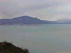 Visualizza Yesilada sul Lago Eğirdir, Turchia.