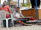 Un creperia all'aperto, Manavgat, Turchia.