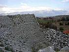 Teatro Selge, secondo secolo, 8700 posti a sedere, Turchia.