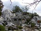 Piccolo tempio o Heroum (Heroon), Termessos, Turchia.