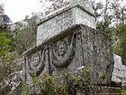 Tomba intagliata nella necropoli di Termessos, Turchia.