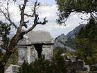 Petto Funerale nell'antica città di Termessos, Turchia.